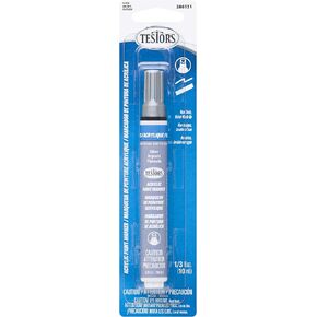 Testor's 286131 1/3 Fl Oz Silver Acrylic Marker