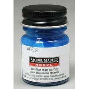 French Blue Testors Acrylic Plastic Model Paint