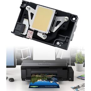 L1800 Printhead Replacement for L1800 DTF Printer, 6 Colored High Performance L1800 Print Head Replace for R260 R390 1390 L1800 1400 1430 1500W Printer Easy Installation