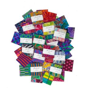 Mini Charm Pack 42 Pieces | Quilting Fabric Squares | 2.5 inch Fabric Squares