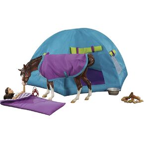 Breyer Horses Traditional Series Accessory | Backcountry Camping Set | Horse Toy Gift Set | Model #1380 (1:9 Scale),Multi-colored