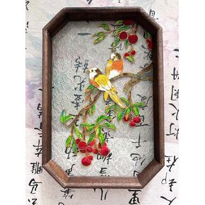 Cloisonne Filigree Enamel Paint by Numbers Kit, All in One with Tools, DIY Craft, Starter Set for Adults and Beginners, Easy Instructions, Hobby for Adults Teens Elderly Handmade Home Decor Gifts