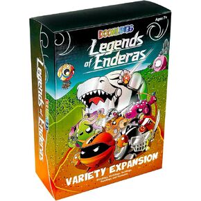 Doomlings Card Game: Legends of Enderas Expansion - Collectible Mystery Holofoils Gold Pack (7 New Holofoils) | 2-6 Players, Ages 8+ (5-in-1 Expansion)
