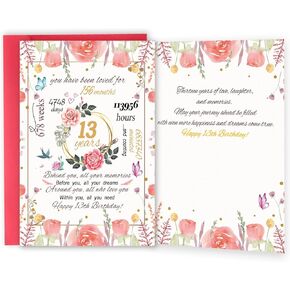 Funny 21st Birthday Card Gift for Women, Sweet 21 Year Old Birthday Gifts for Daughter, Funny 21st Birthday Party Decorations for Girls