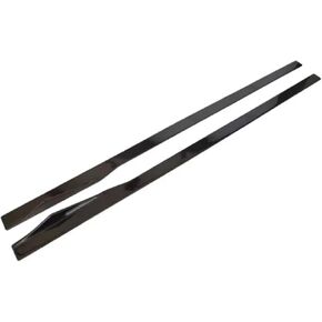 Compatible for G14 G15 G16 840i 850i M850i 2 Door/4 Door 2019-2023 ABS Black Car Bumper Side Skirt Spoiler Protector Cover(Four-Door)