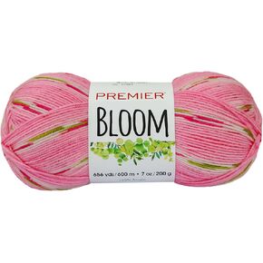 Premier Yarns Bloom DK Weight Yarn, Self-Patterning, Ideal for Crocheting and Knitting, Hydrangea, 7 oz, 656 Yards