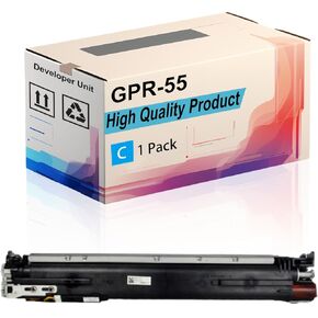 GPR-55 Developer Unit Compatible for Canon C5535 C5535i C5540 C5540i C5550 C5550i C5560 C5560i Printers, High Yield 300000 Pages, Print More Pages (1 Pack Magenta)