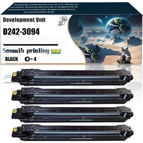 Replacement Parts Development Unit D242-3094 Compatible with Ricoh MP C4504 MP C4504ex MP C501SP MP C6004 MP C6004ex Printers, Contains Chip and Clear Printing (1 Pack Yellow)