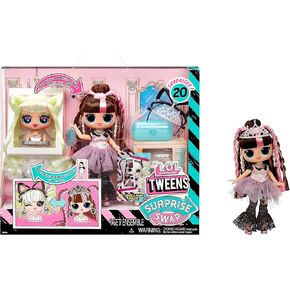 L.O.L. Surprise! Tweens Surprise Swap Bronze-2-Blonde Billie Fashion Doll with 20+ Surprises Including Styling Head and Fabulous Fashions and Accessories – Great Gift for Kids Ages 4+