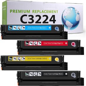 for Lexmark MC3224 Toner Cartridge C3210K0 C3210C0 C3210M0 C3210Y0,2500-3000 Pages High Yield Ink Compatible C3224,C3326,MC3224,MC3326,MC3426 Series Printer (4 Pack)