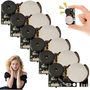 6Pcs Cricket Noise Maker Prank, Funny Chirping Cricket Prank Hidden Noise Prank Device, Annoying Cricket Sound Maker Prank Gifts for Home, Office and Party