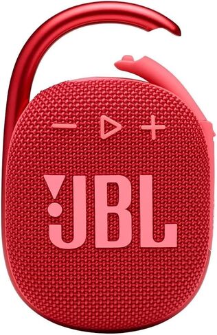 JBL Clip 4 Portable Bluetooth Speaker Bundle with Deluxe CCI Protective Carrying Pouch (Black) in Saudi Arabia