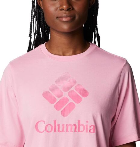 Columbia Women's North Cascades Relaxed Tee, Fig/Floral Friends, X-Large in Saudi Arabia