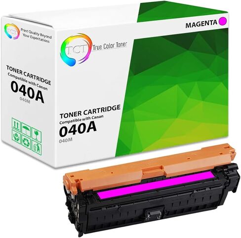 خرطوشة الحبر المتوافقة مع TCT 4 حزمة - Canon 040A سلسلة LBP712CDN - تشمل الأسود ، السماوي ، أرجواني ، أصفر - عائد مرتفع - خرطوشة Canon 040 in Kuwait