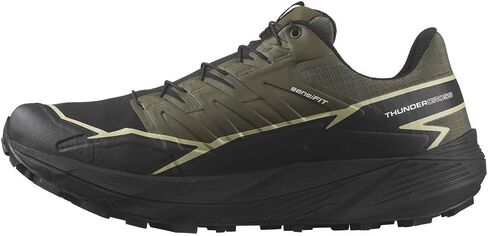 Salomon Mens Thundercross Gore-TEX Trail Running Shoe, Olive Night/Black/Alfalfa, 13M in Saudi Arabia