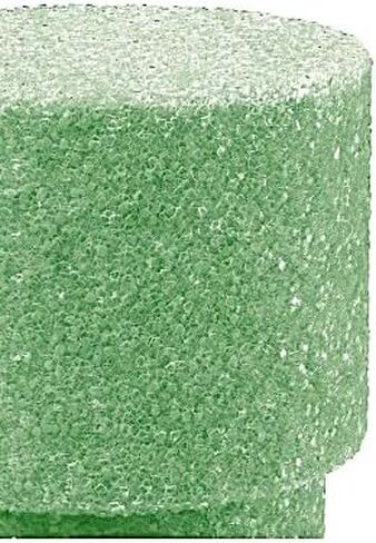 Memorial Vase Foam Insert 3.4 Inch x 8 Inch Green Foam Course Pore Dry vase Inserts for Artificial, Silk, Wire stem Floral Designs. Choose Quantity 1, 12, 24 Pcs. 24 Pcs in Saudi Arabia