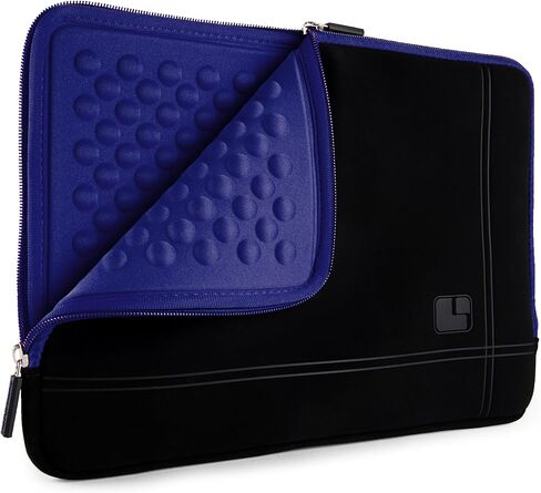 Shock Absorbing Jet Black Laptop Sleeve for HP EliteBook, Spectre, Stream, Envy, Pavilion x360, Chromebook 13.3inch in Saudi Arabia