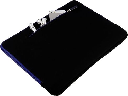 Shock Absorbing Jet Black Laptop Sleeve for HP EliteBook, Spectre, Stream, Envy, Pavilion x360, Chromebook 13.3inch in Saudi Arabia