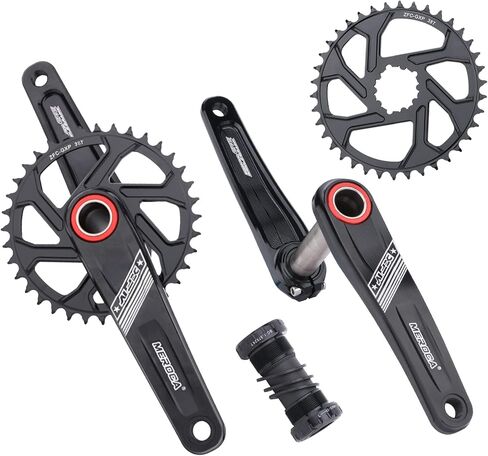 MEROCA Mountain Bike Crank Hollow one-Piece Crankset CNC GXP Direct Mount Crankset 36T Suitable for 9/10/11/12 Speed in Saudi Arabia