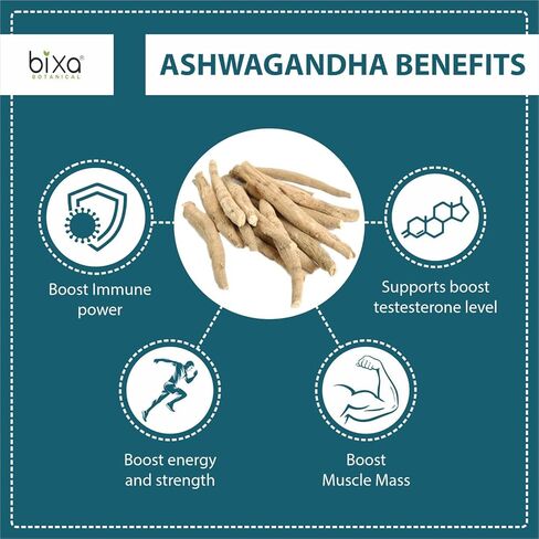 bixa BOTANICAL Ashwagandha Root Dry Extract 2.5% Total Withanolides | 1 Kg, Pack of 1 in Saudi Arabia