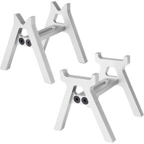 RC Car Static Display Stand Aluminum Alloy Portable for 1/18 & 1/24 Scale TRX4M, SCX24, FCX24, AX24, UTB18 – Maintenance, Static Display & RC Car Upgrade Parts Tool(Black)