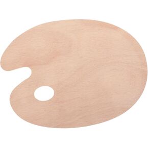 Gadpiparty Wooden Painting Tray for Acrylic and Oil Colors Art Mixing Palette for Artists and Beginners Smooth for Watercolor and Pigment Mixing