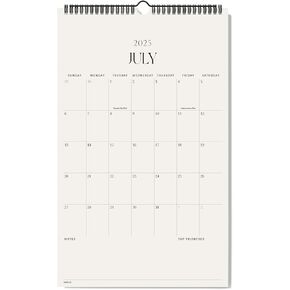 Jotsome Wall Calendar 2025-2026 ، تقويم الجدار الشهري الأكاديمي الكبير من يوليو 2025 إلى ديسمبر 2026 11x17 بوصة للمنزل والمكتب ، تخطيط سهل in Kuwait