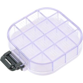 ERINGOGO 1Pc Box Plastic Paint Saver Box Compartment Color Mixing Case Lightweight and Easy to Clean Pigment Storage for Artists and for Watercolor and Paints