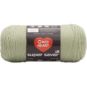 Red Heart Super Saver Yarn-Frosty Green