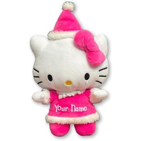 Personalized Hello Officially Licensed Kitty Plush Stuffed Animal Toys (Personalized Valentines Day HK)