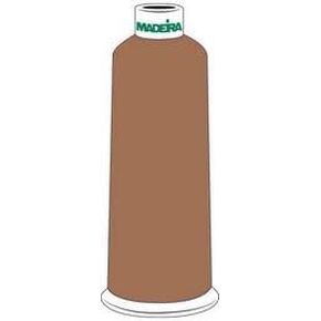Madeira Rayon Embroidery Thread 5500yd Cone BROWN Color: 1057
