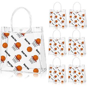 YSGLORY 20 PCS كرة السلة لكرة السلة واضحة مع مقابض PVC PLASTION BASTORBALL PARTION