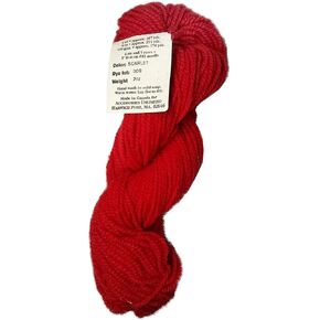 Candide Wool Yarn Christmas Stocking Kit (2oz / 107yd استبدال الغزل Skein ، Scarlet Red)