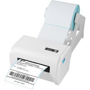 NUCOUN USB Shipping Label Printer, 4x6 Thermal,Support Windows/Mac,High Speed Inkless Label Printer for Small Business,Supports UPS FedEx