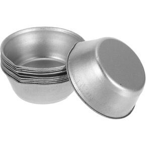 10pcs Portable Round Watercolor Paint Palette Trays Precision Spout for Accurate Mixing for Model Painting and Outdoor Use Easy to Carry