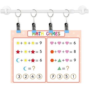 1 Set 16-27 Inches Adjustable Magnetic Calendar Holder Set for Wall Anchor Chart Dates Cards Holder Calendar Bulletin Board for Classroom Whiteboard Home Decoration Supplies