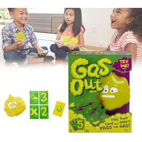 Gas Out Game, Gas Out Game for Kids, Family & Game Night, Hilarious Electronic Fart Sounds from a Plastic Gas Cloud, Fart Games for Kids, Farting Board Games