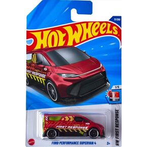 Hot Wheels Ford Performance Supervan 4 Treasure Hunt 1/64 Scale Red