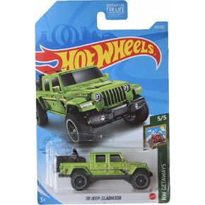 Hot Wheels '20 Jeeps Gladiator, [Green] 117/250 Getways 5/5