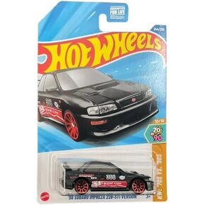 Hot Wheels '98 Subaru Impreza 22B-STi Version [Black], HW: '70's VS. '90's 10/10, 244/250, 1:64 Scale Diecast, Store Exclusive