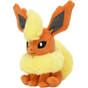 Pokemon Center: Sitting Cuties: Flareon Plush # 136 - Generation 1-6 in