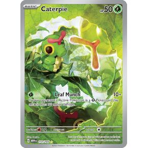 Pokemon - Caterpie 172/165 - Pokemon 151 - Illustration Art Rare - Single Card