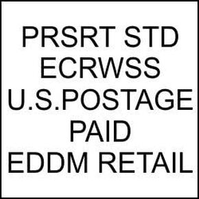 Postage Paid Stamp - EDDM - ECRWSS -Local Postal Customer Stamp
