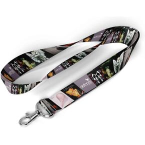Lanyard for Keychain, Lanyard for ID Badges and Keys Combining Comfort, Style, Deftones Keychain, Functionality for Everyday Use
