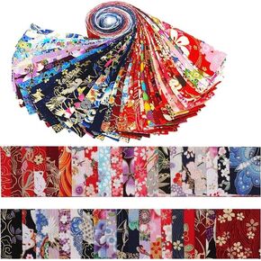 40 PCS jelly roll strips لخياطة خياطة خياطة -2.6 بوصة حزم شرائح الأزهار الزهرية القطن قبل أن تكون خياطة مثالية للخياطة (اللون الأزرق الوردي)