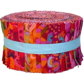 Classics Plus Ruby Design Roll (40 Pieces) by Kaffe Fassett Collective for FreeSpirit (FB4DRGP.Ruby)