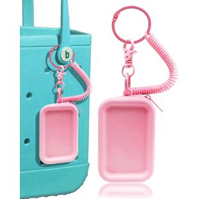Silicone Bag as Bogg Bag Accessories, Coin Cards Holder as Charms for Bogg Bag, Small Bag as Bogg Bag Charms Bogg Accessories