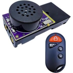 Noise Maker Prank with Remote-Controlled & Timer,Hidden 20-Sound Chirping Noise Device for Office Pranks,April Fools Day Gifts,Party Gags