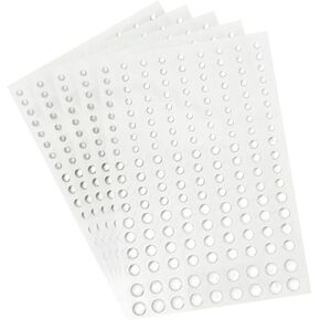 810 Pcs Clear Acrylic Dewdrops Craft Water Droplets Dew Drop Nail Stickers Water Droplet Embellishments Water Drop Shaped Beads for Scrapbooking