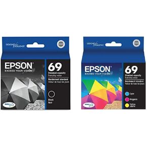 Epson 69 Standard Capacity Ink Cartridge Complete Color Set